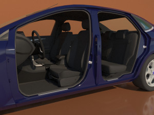 F0rd Mondeo 4 2007 3D 模型