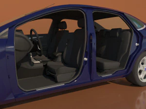 F0rd Mondeo 4 2007 3D Model