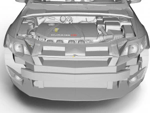 F0rd Mondeo 4 2007 3D Model