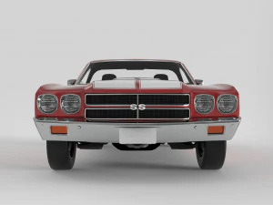 Chevrolet El Camino SS 1970 3D Model