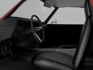 Chevrolet El Camino SS 1970 3D Model