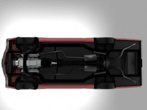 Chevrolet El Camino SS 1970 3D Model