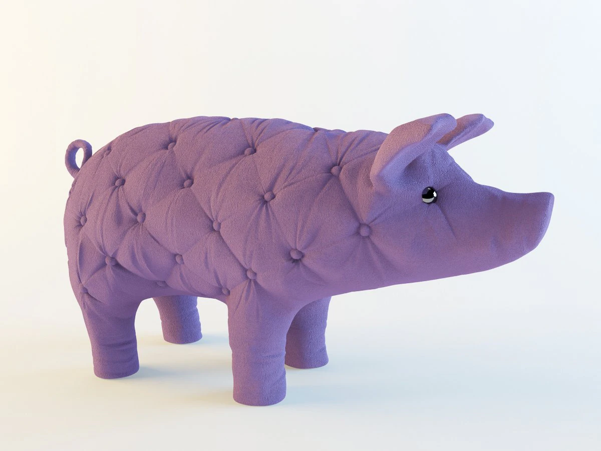 piggi 3D Model .c4d .max .obj .3ds .fbx .stl .blend 