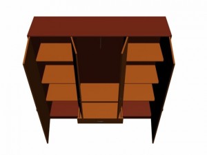 wardrobe  armoire 3D Model