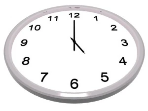 clock  horloge 3D Model
