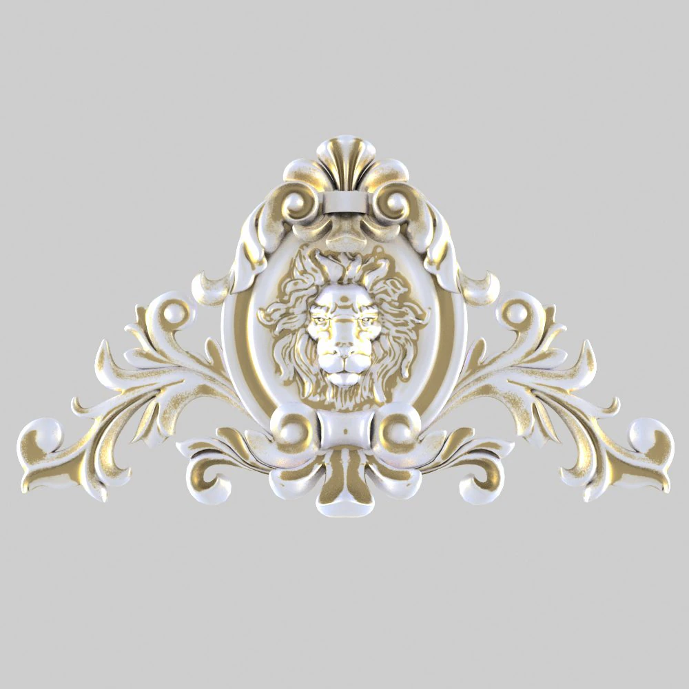 le&atilde;o Modelo 3D .c4d .max .obj .3ds .fbx .stl .blend 