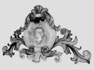 le&atilde;o Modelo 3D