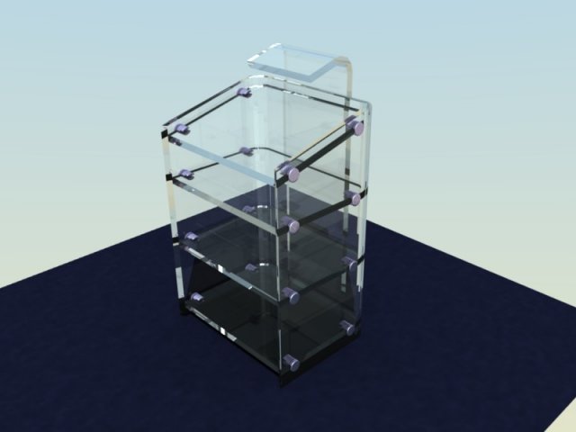 bookstand 3D 模型 .c4d .max .obj .3ds .fbx .stl .blend 