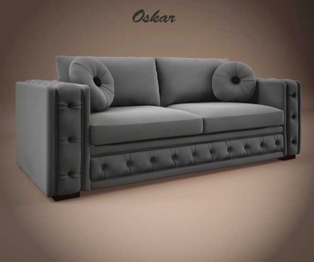 asnaghi  timelesssofa 2seater oskar Modelo 3D .c4d .max .obj .3ds .fbx .stl .blend 