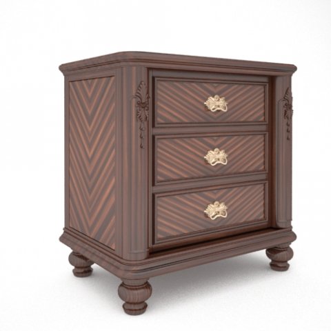 farrington night stand Modelo 3D .c4d .max .obj .3ds .fbx .stl .blend 