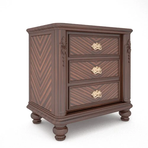 farrington night stand 3D Model .c4d .max .obj .3ds .fbx .stl .blend 