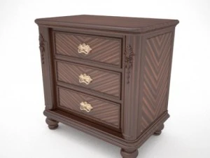 farrington night stand 3D Model