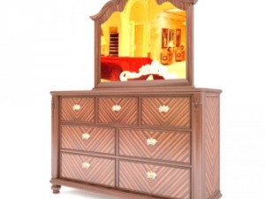 farrington drawer dresser 3D Model