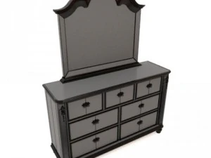 farrington drawer dresser 3D Model