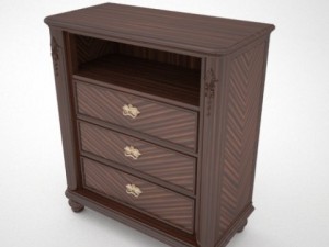 farrington tv stand Model 3D