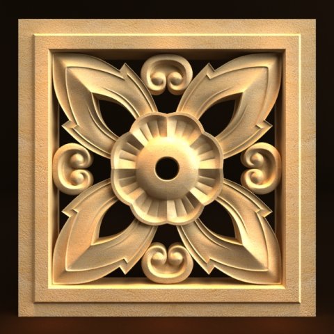 carving 09 Model 3D .c4d .max .obj .3ds .fbx .stl .blend 