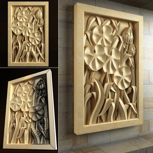 relief 001 3D Model .c4d .max .obj .3ds .fbx .stl .blend