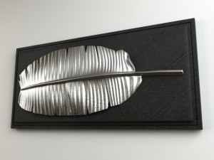 banana leaft ornament 001 Model 3D