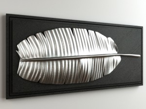 banana leaft ornament 001 Model 3D