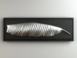 ornamento di foglie di banana 002 Modello 3D