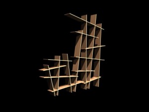 bookshelf 3D Model