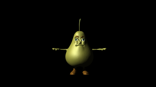 pear 3D Model .c4d .max .obj .3ds .fbx .stl .blend 