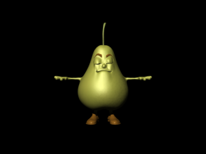 pear 3D Model