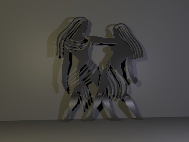 gemini 3D Модель .c4d .max .obj .3ds .fbx .stl .blend 