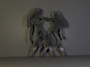 Близнецы 3D Модель