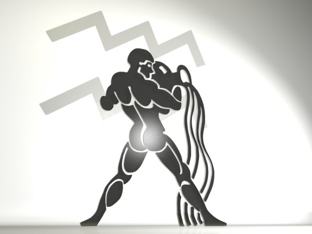 aquarius 3D Модель .c4d .max .obj .3ds .fbx .stl .blend 