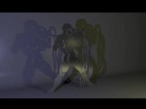 Водолей 3D Модель