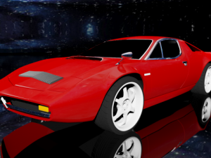maserati merak 3D Model
