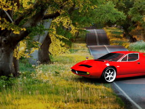 maserati merak 3D Model