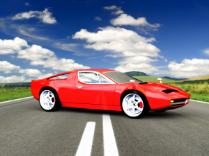 maserati merak 3D Model