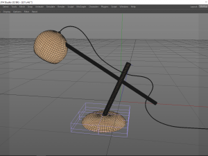 lune lamp 3D Модель