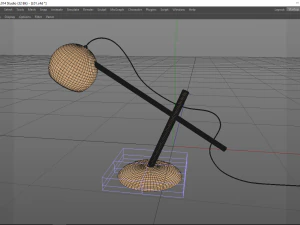 lune lamp 3D Model