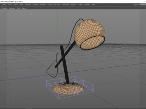 lune lamp 3D Модель