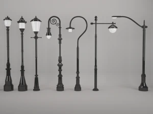 lampu jalan Model 3D