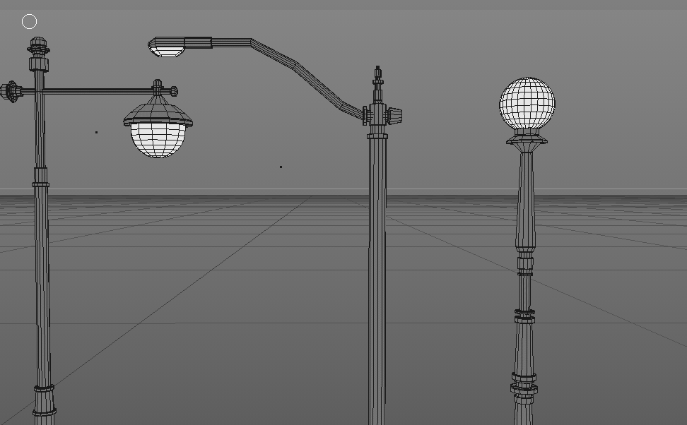 Street Lamp 3D Model in Buildings 3DExport