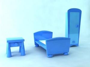 kids cupboard kit 3D Модель