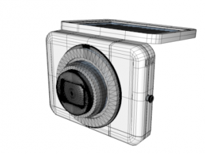camera canon powershot n 3D Model