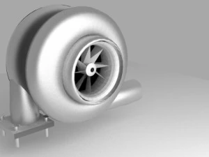 turbo 3D Model