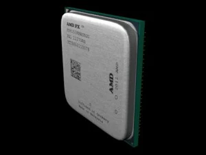 amd bulldozer processor 3D Model
