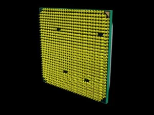 amd bulldozer processor 3D Model