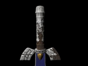 zelda master sword Model 3D