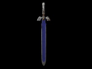 zelda master sword 3D मॉडल
