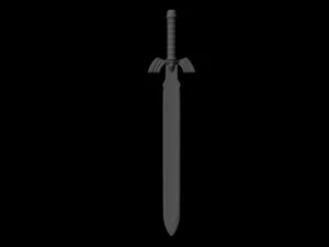 zelda master sword 3D Model