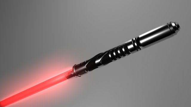 lightsaber Modello 3D .c4d .max .obj .3ds .fbx .stl .blend 