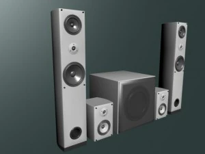 subwoofer'lar 3D Model