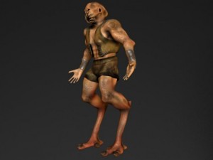 deformed mutant Model 3D
